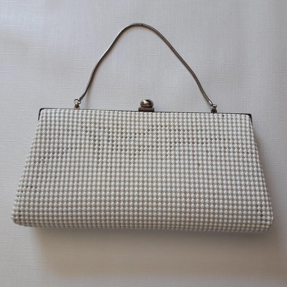 Vintage 50s Beaded Purse Snap closure